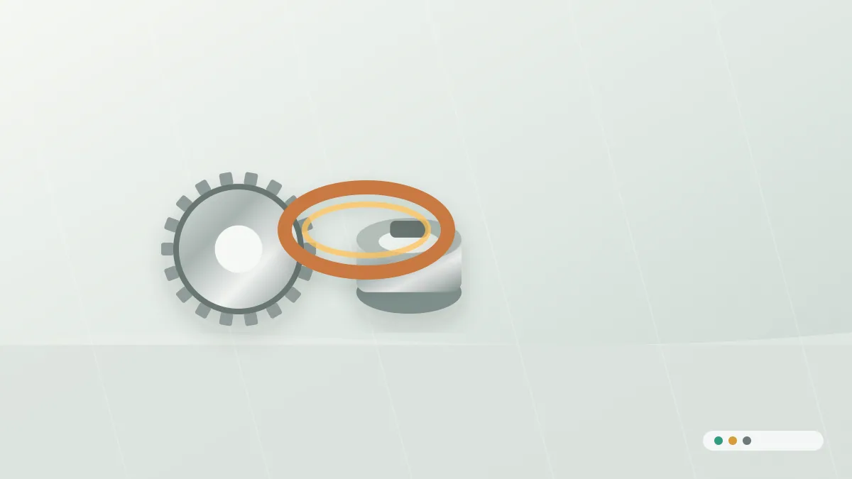 Generated reference image of gear and coupling shrink fitting
